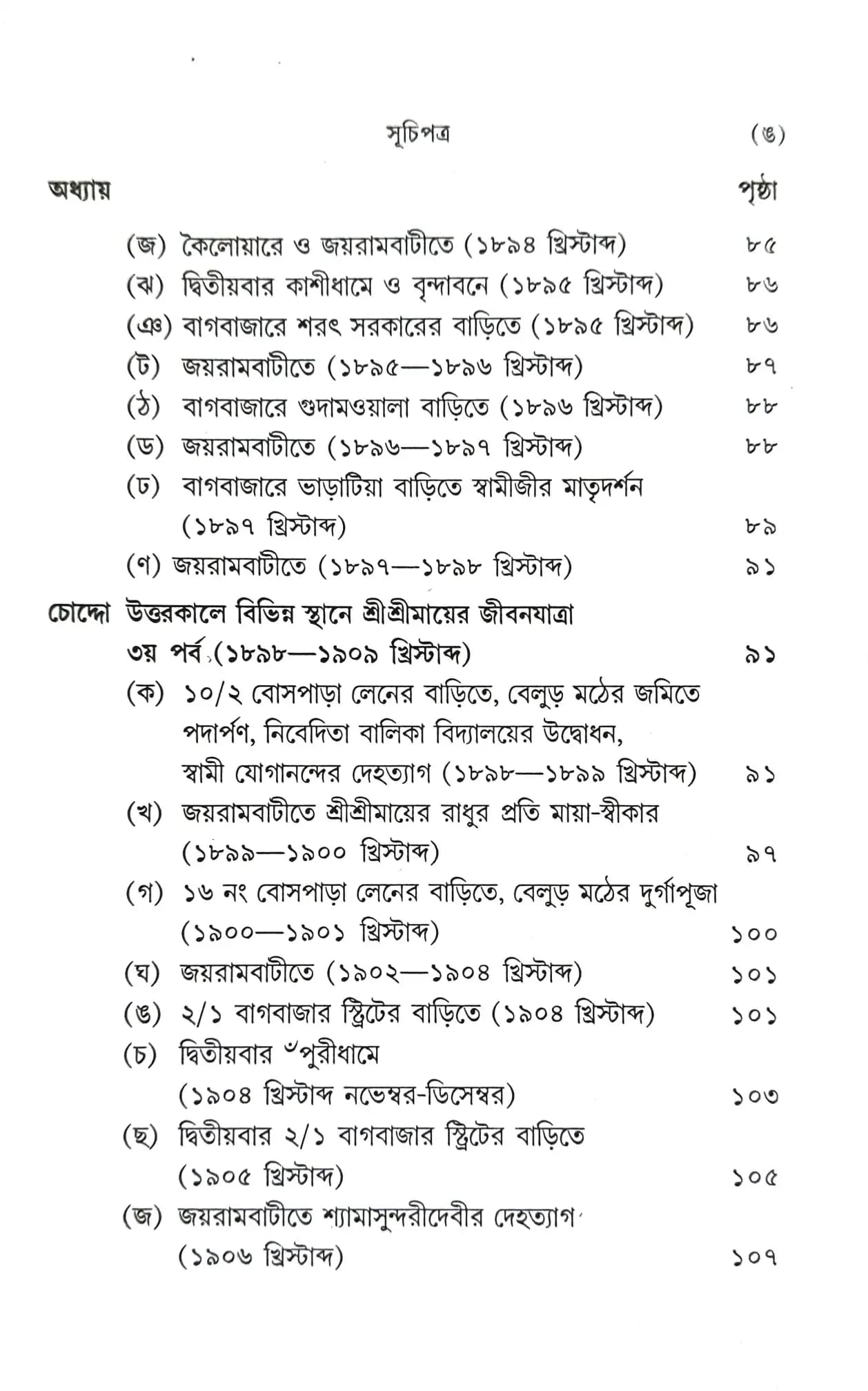 শ্রীমা সারদা লীলা কথা