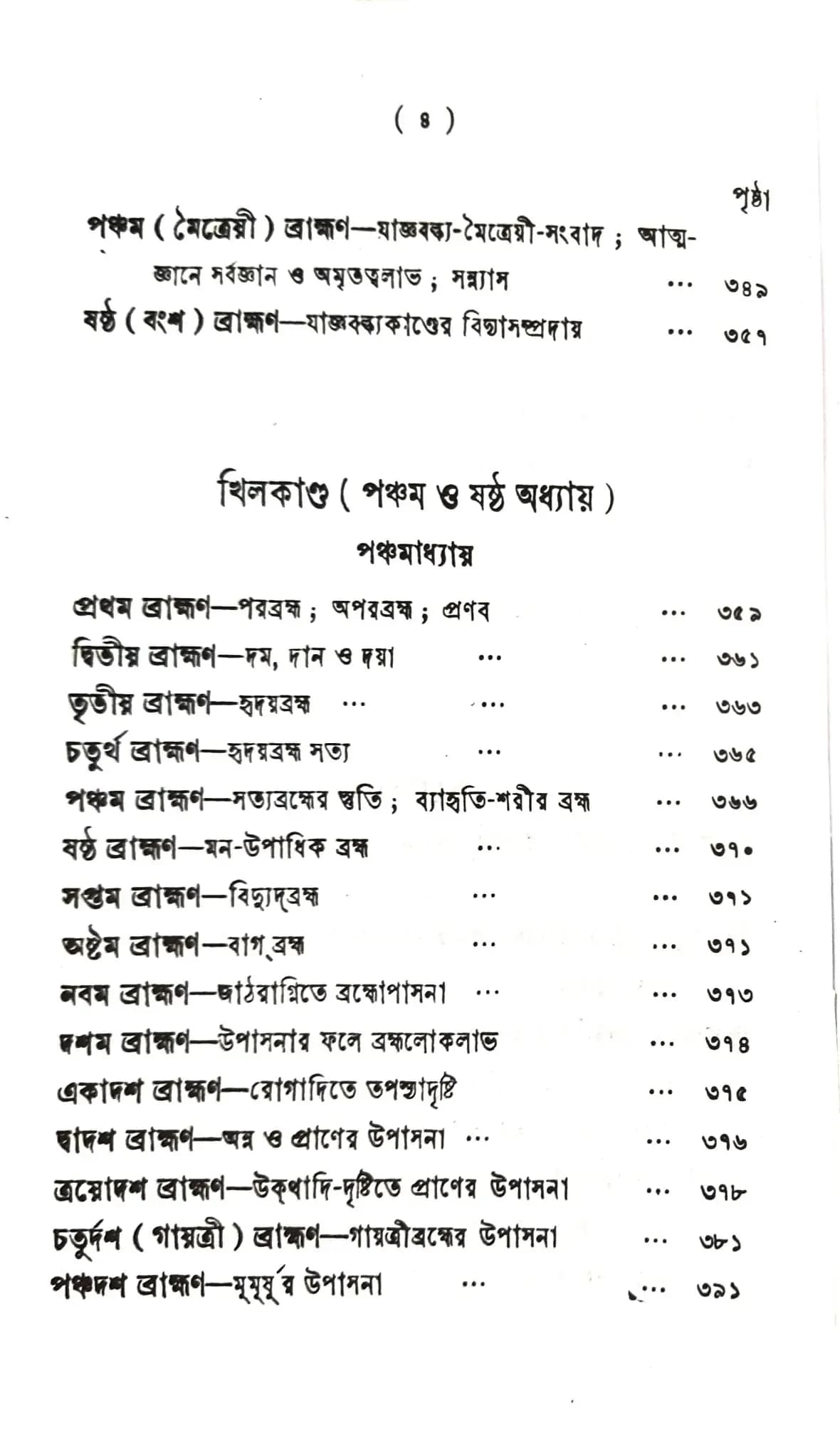 উপনিষদ্‌ গ্রন্থাবলী (৩)