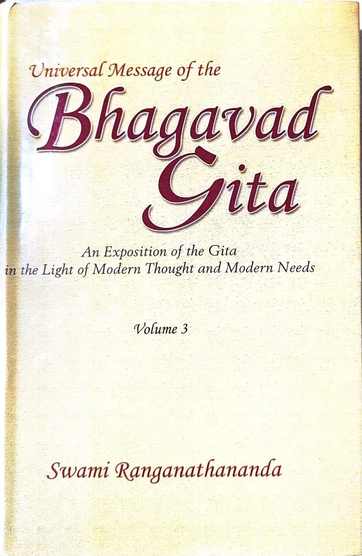 Universal Message of The Bhagavad Gita (Voume 3)