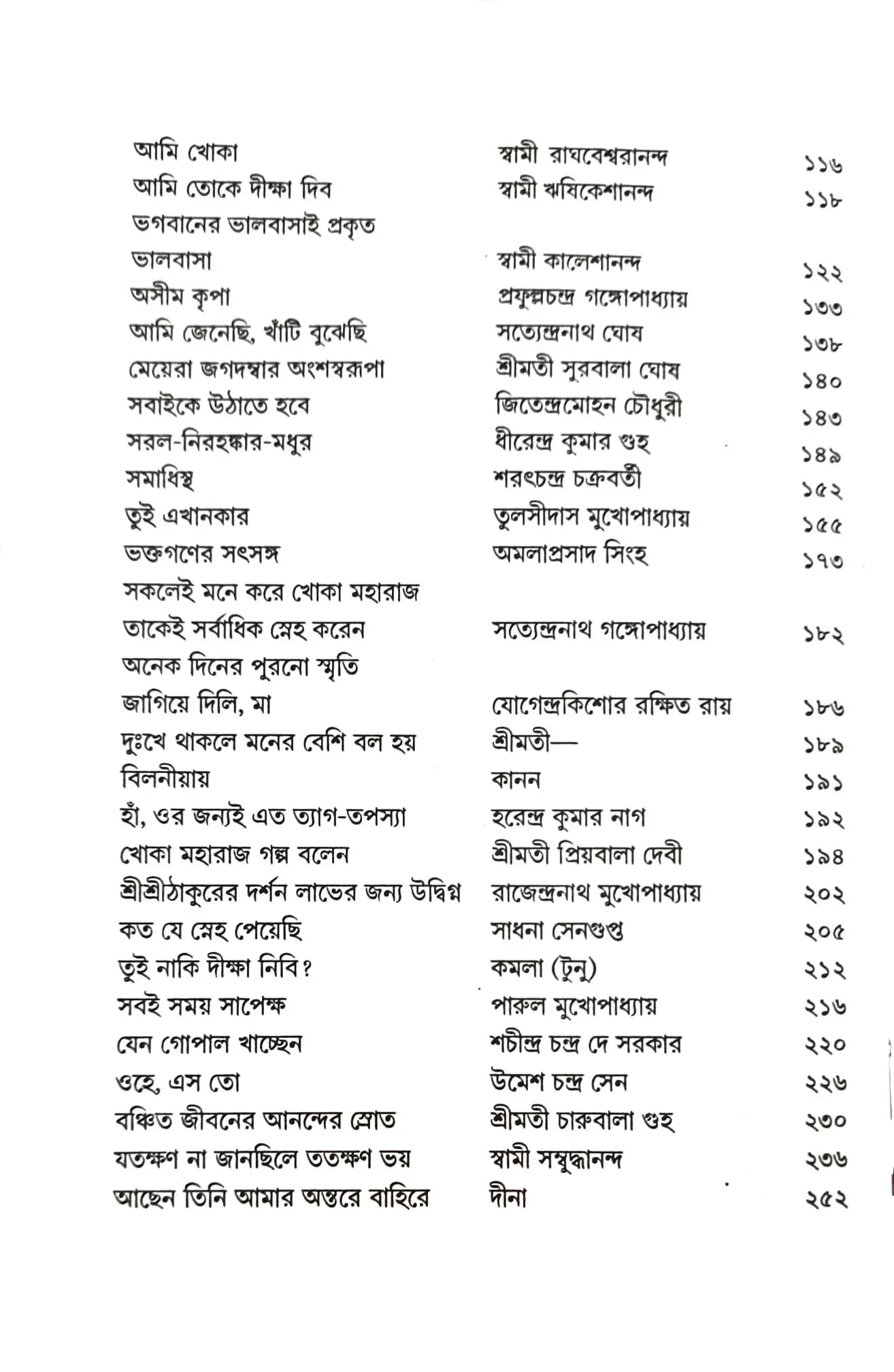 স্বামী সুবোধানন্দের স্মৃতিকথা