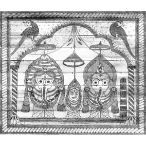বসনে-ভূষণে শ্রীজগন্নাথ