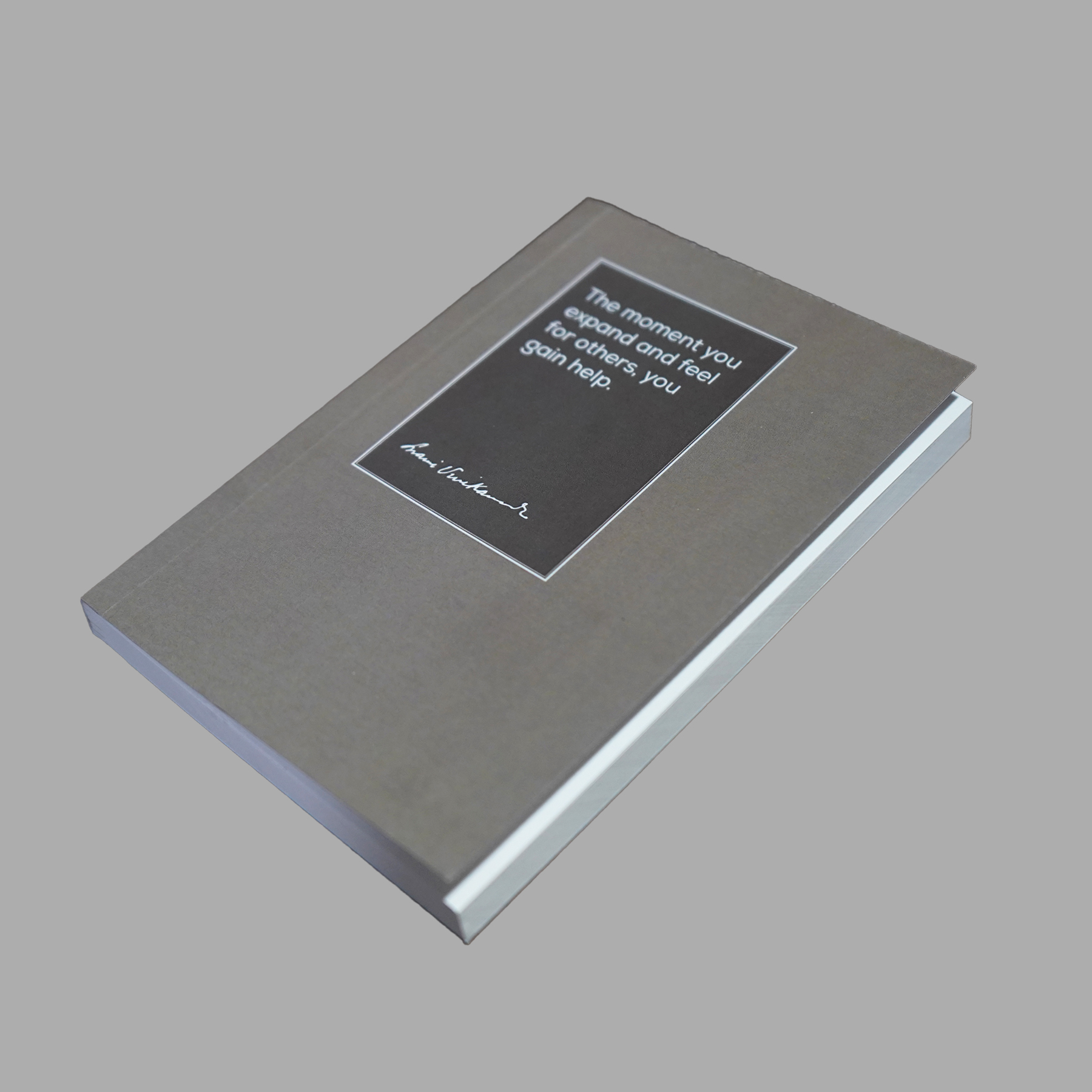 A5 Note Book (Gray Colour )